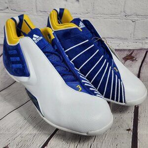 Adidas TMAC 3 Restomod Basketball Shoes Men Athletic Sneakers White Blue